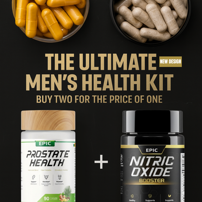 Nitric Oxide + Prostate Health - Ultimate Stack For Better Flow, Sleep, and Sex